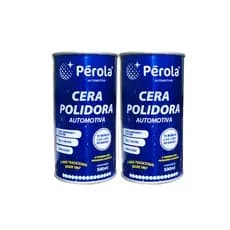 2 Ceras Polidoras Automotivas Com Carnaúba e Silicone 500ml Pérola