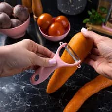 Descascador de legumes manual Multifuncional Legumes e frutas - uz utilidades