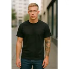 Camisetas Masculina Lisa 100% Algodão Dia a dia Basica Oferta