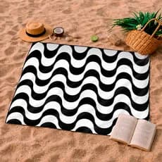 Canga de Praia Calçada Verao Estampada Lancamento Saida Piscina