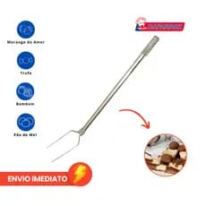 Garfo 2 Pontas Para Banhar Bombom