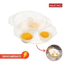 Forma de Ovo Pochê Para Microondas