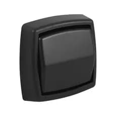 Acabamento Válvula De Descarga Para Banheiro Universal Preto Fosco