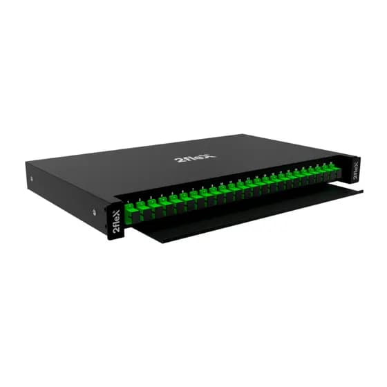 Distribuidor Interno Optico Dio 24 Fibras 1u 19 2flex Sc Apc