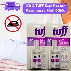 Kit 2 Tuff Sem Passar: Desamassa Fácil, Perfuma e Neutraliza Odores Start 60ML