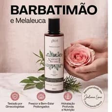 Sabonete Íntimo Feminino Eficaz Contra Candidíase De Repetição E Vaginose PH Equilibrado Barbatimão Melaleuca Aloe Vera