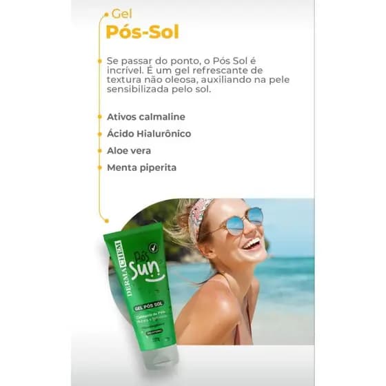 Gel Pós Sol Dermachem 120g