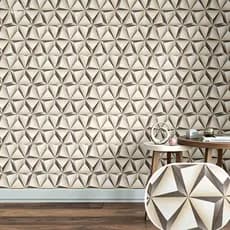 Papel de Parede 3D Relevo Luxo Autoadesivo Impermeável Resistente a Óleo Removível para Sala Banheiro e Comércio5Mx 45cm