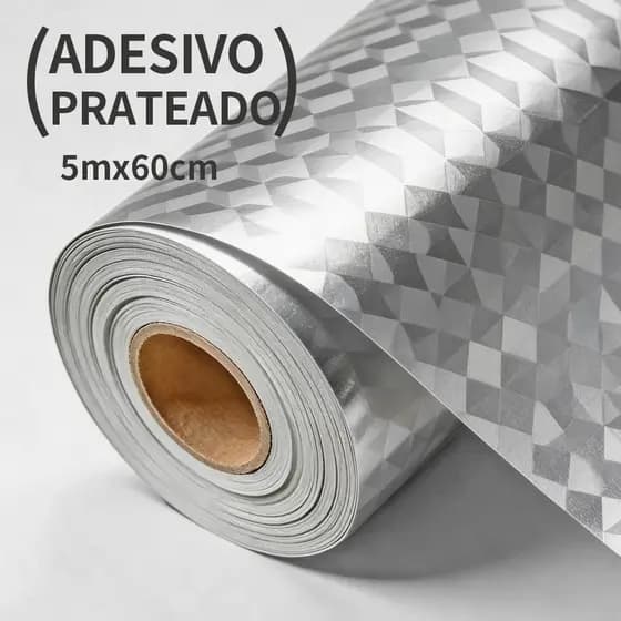 Papel De Parede Autoadesivo De Padrão De Sorvete De Café Xadrez Azul E Branco À Prova D'água E Óleo 5m X 60cm