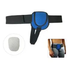 Cinto Ortopédico para Hérnia Inguinal - Ajustável, Respirável, Serve Lado Esquerdo e Direito - Para Homem e Adulto