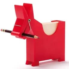 Suporte para Blocos de Papel Post it com prendedor Cavalo