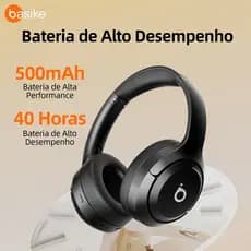 INOVA x Basike fone de ouvido sem fio Bluetooth microfone embutido estéreo de redução de ruído ativo