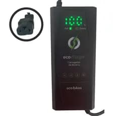 Carregador Bateria Chumbo Ecobikes Bike Elétrica 60v 110v/220v