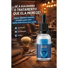 Óleo Para Barba Macia Perfumada Hidratação Cheiro De Rico Heitor 30ml