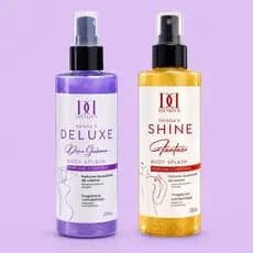 Kit 2 Desodorante Body Splash Corporal Perfume Colônia Fragrância Feminino Dolce Gabana e Fantasi