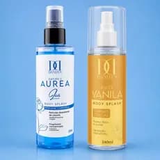 Kit 2 Body Splash Desodorante Corporal Perfume Fragrância Colônia Feminino Livi e Doce Vanila