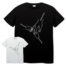 Camiseta dia dos Pais Algodão Personalizada Mãozinha