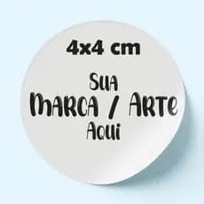 135 Adesivos Personalizados 4x4 cm - Recorte Eletrônico - ENVIO IMEDIATO
