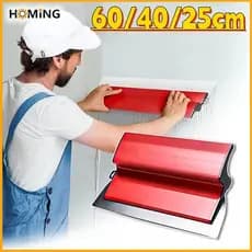60/40/25cm Desempenadeira Massa Corrida Pintor Berox Aço Inox Lisa Compel Flexível Profissional