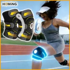 Joelheira Compressão Ortopedica Articulada Apoio Reforçado Leve para Corrida Bike Musculação e Academia