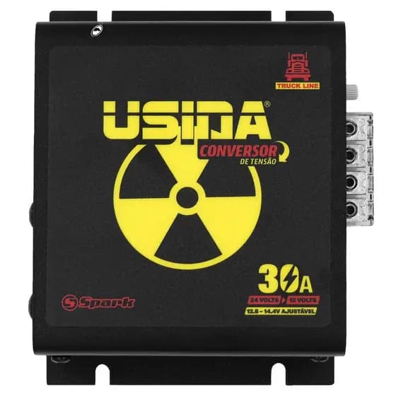 Redutor Conversor Tensão Usina 24V para 12V 30A Truck Line Converter