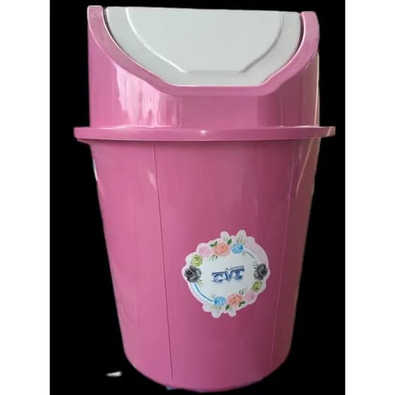 Lixeira Basculante, Lixeira para cozinha, Lixeira para Banheiro 13 litros ROSA