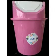 Lixeira Basculante, Lixeira para cozinha, Lixeira para Banheiro 13 litros ROSA