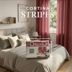 Cortina Home Land Moderna para Sala e Quarto | Decoração Elegante e Aconchegante