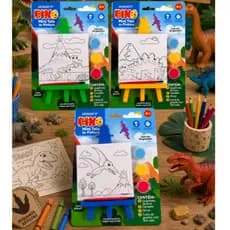 MINI TELA DE PINTURA LEO & LEO  - DINO