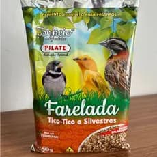 Farinhada Tico Tico, Coleiro, Canario, Tiziu e Silvestres 500g