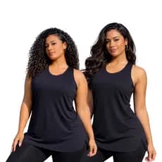 Kit Regata Feminina Tapa Bumbum Fitness Malha Premium Academia Caminhada Yoga