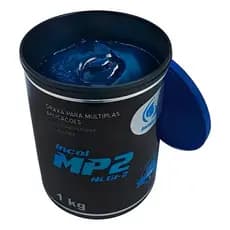 GRAXA AZUL LITIO 1 KG PARA ROLAMENTOS MANCAIS MULTIUSO ALTA TEMPERATURA BARATA PROMOCAO