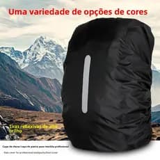 Capa de chuva para mochila para caminhadas ao ar livre, capa impermeável para mochilas, capa de chuva para mochilas esco