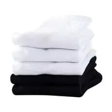 Meias Zhuji, meias de algodão de cor sólida, antibacterianas, absorventes de suor e resistentes a odores para outono e i