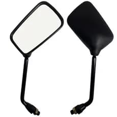 Espelho Retrovisor Mini Modelo Cbx250 Twister Cb300 Para Rosca Yamaha Ybr Fazer Factor Xtz Lander