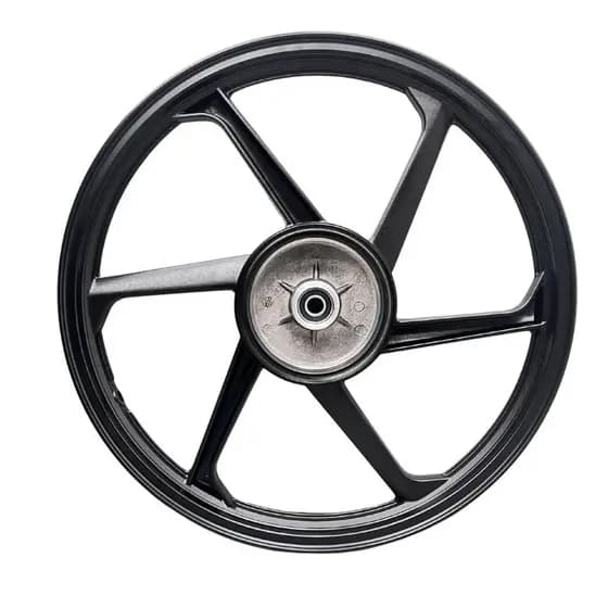 Roda Liga Leve Traseira Ybr125 Fazer150 Factor 125 150 Preta