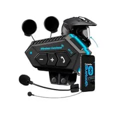 Fone Ouvido Capacete Intercomunicador Moto Bluetooth Sem Fio