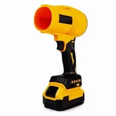 Soprador Com Lâminas de Turbina Para Fluxo de Ar, Remove Poeira Sujeira, Motor Potente de 2000W, Sem Fio Portátil.