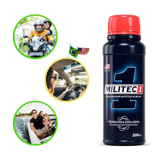 Militec 1 200ml Original Condicionador de Metais Militec-1