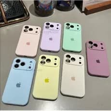 Capa Case IPhone 17/17A/17Pro/17 ProMax Câmera Fechada Capinha Aveludada