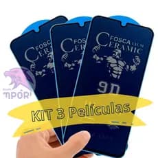 Película 9D Ceramica Privacidade Fosca Anti Spy para IPhone 15 14 13 Pro Max/ 12/ 11/ XR