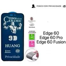 Película Cerâmica Fosca Privacidade para Motorola Edge 60 60 pro 60 Fusion