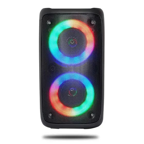 Caixa de Som Bluetooth Portátil 20W RGB TWS com FM USB XDG-96