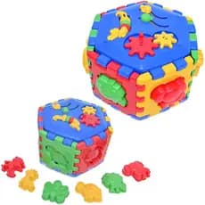 BLOCO INTERATIVO - brinquedo - bebês - interativo - coordenação - colorido e divertido  - divplast