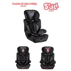Cadeira para carro/Assento de Elevação G1/G2/G3 de 9 a 36kg - DISNEY - STITCH - MICKEY - MINNIE