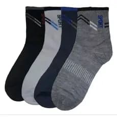 Kit ate 12 Pares de Meia Adulto Masculina Esportiva Cano Alto Sport 40 ao 45