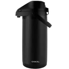 Garrafa Térmica de Inox 4,0 Litros Preta Chacal