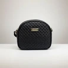 Bolsa Feminina Oval Alça Transversal Tira Colo Estampa Moderna Top