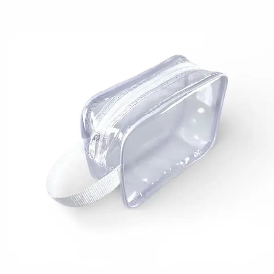 Necessaire Transparente Enfermagem Bolsa Necessaire de Plástico Cristal Grosso Espessura 0.20