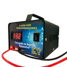 Carregador Bateria VOLT. 12v Carro Moto Náutica Caminhão 20ah Flutuante Inteligente Cbv20 A Casa das Fontes